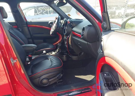 2013 Mini Countryman John Cooper Works из США, поврежденный, VIN WMWXD1C51DWL99274